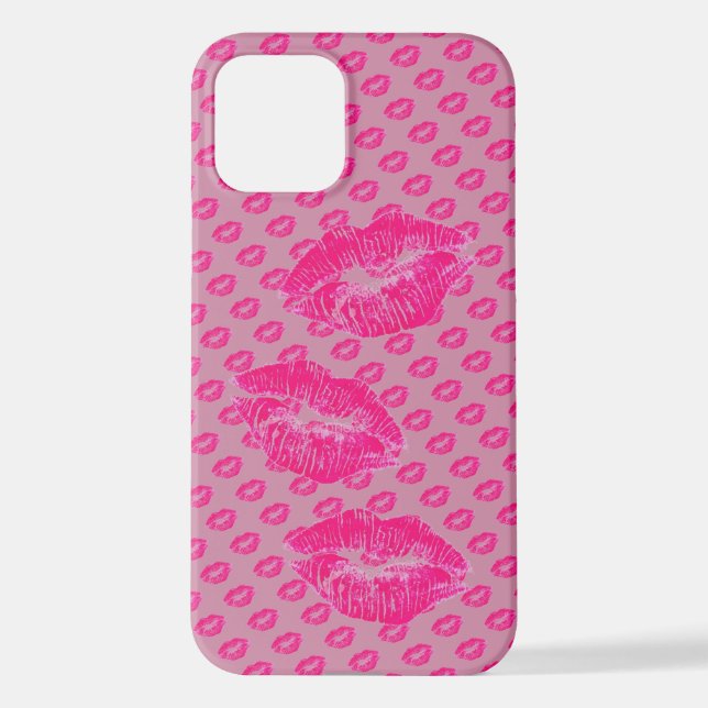 Lip Smacks iPhone Case (Back)