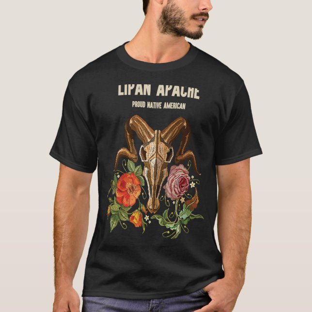 Lipan Apache American Indian Tribe Indigenous BOHO T-Shirt (Front)