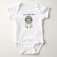 Lipan Apache Baby Jersey Bodysuit