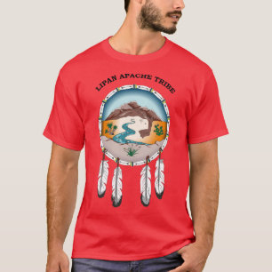 Lipan Apache Tribe Men’s  RED T-shirt