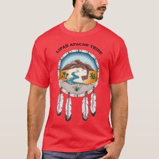 Lipan Apache Tribe Men’s RED T-shirt