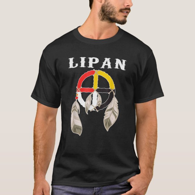 Lipan Apache Tribe Nation Native Indian Medicine W T-Shirt (Front)