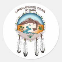 Lipan Apache Tribe of Texas Paper Sticker