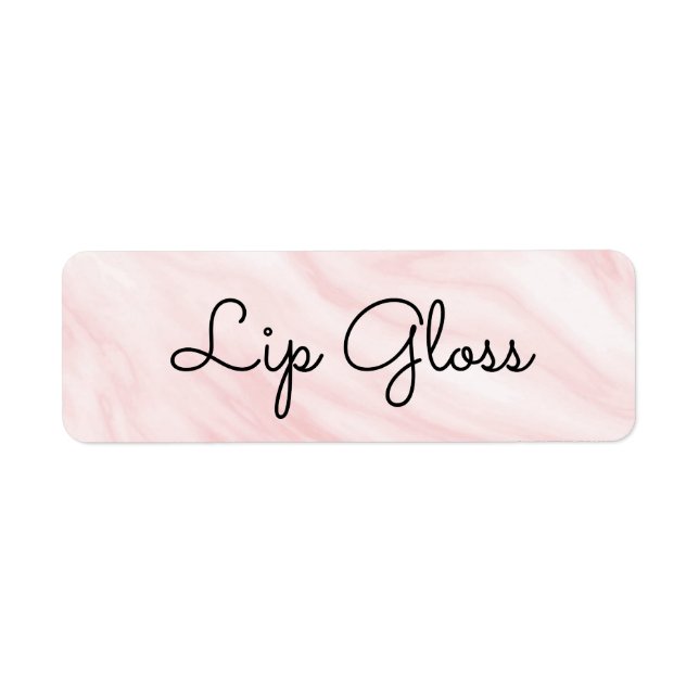 Lipgloss label (Front)