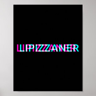 Lipizzaner Horse Breed Horseback Riding Poster