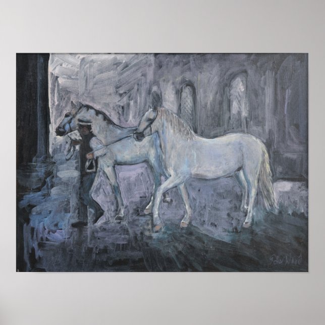 Lipizzaner horses Vienna Poster (Front)