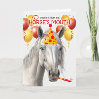 Lipizzaner White Horse Funny Birthday
