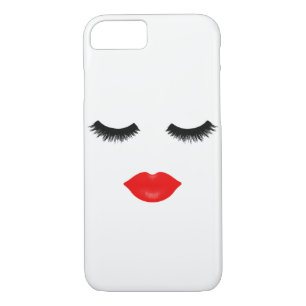 Lips and Lashes Case-Mate iPhone Case