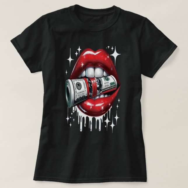 Lips & bills T-Shirt (Design Front)