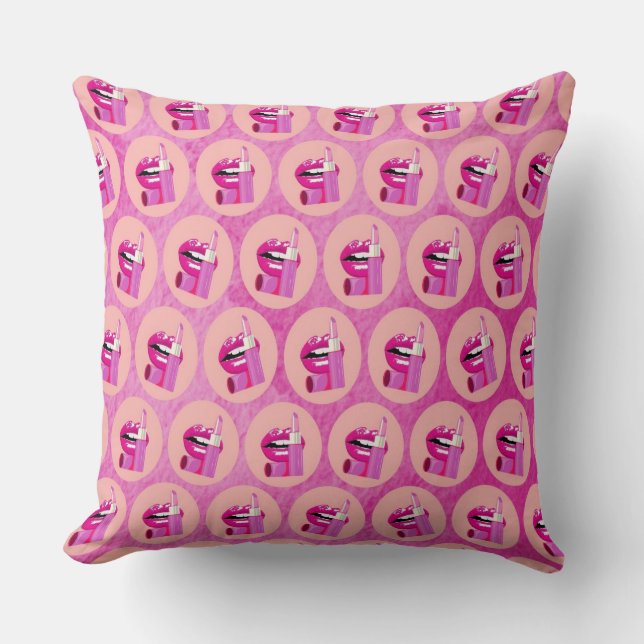 Lips Cushion (Front)