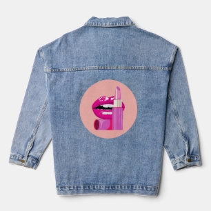 Lips Denim Jacket