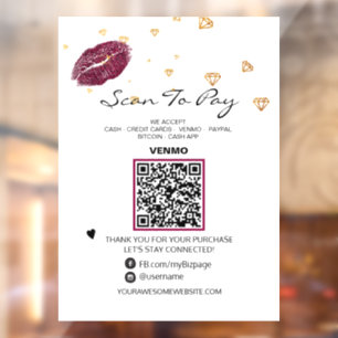 *~* LIPS DIAMONDS Scan to PAY QR code