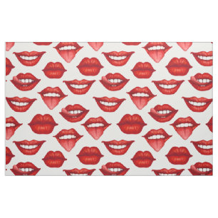 Lips Fabric