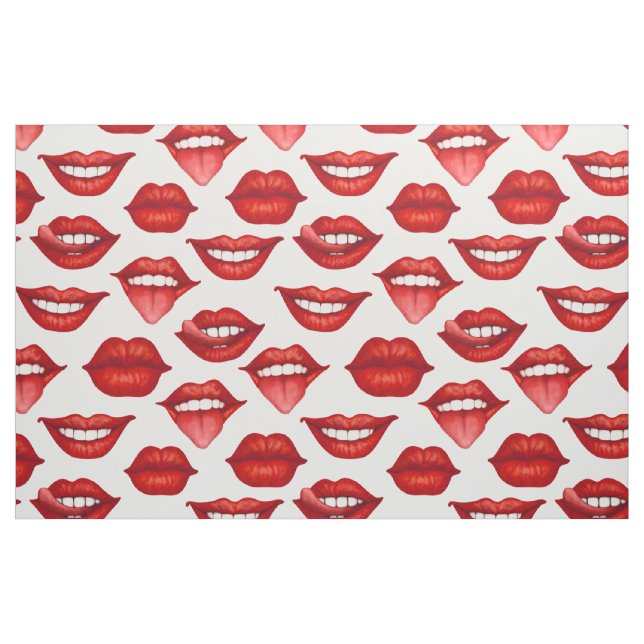 Lips Fabric (Fat Quarter)