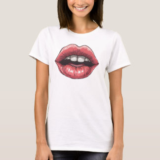 Lips hand drawn T-Shirt