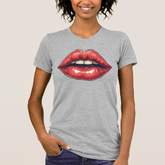 Lips hand drawn T-Shirt