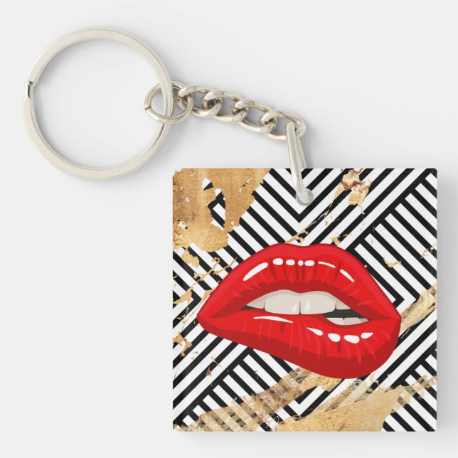lips key ring (Front)