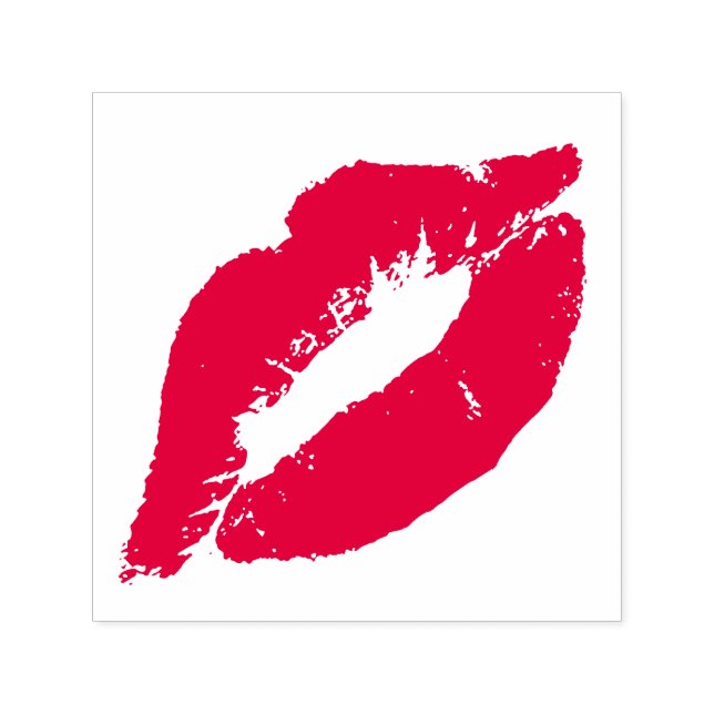 Lips Kiss Self-inking Stamp (Design)