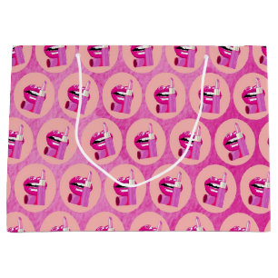 Lips Large Gift Bag