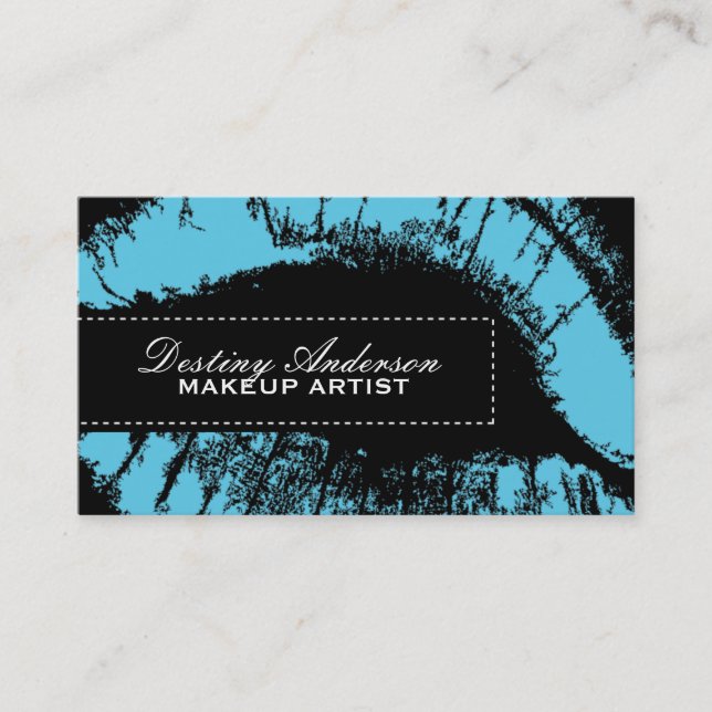 Lips Makeup Business Cards (Front)