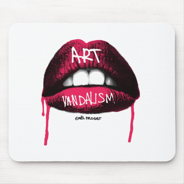 Lips mousepad (Front)