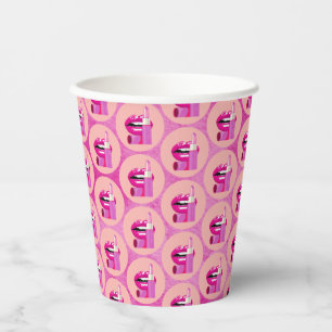 Lips Paper Cups