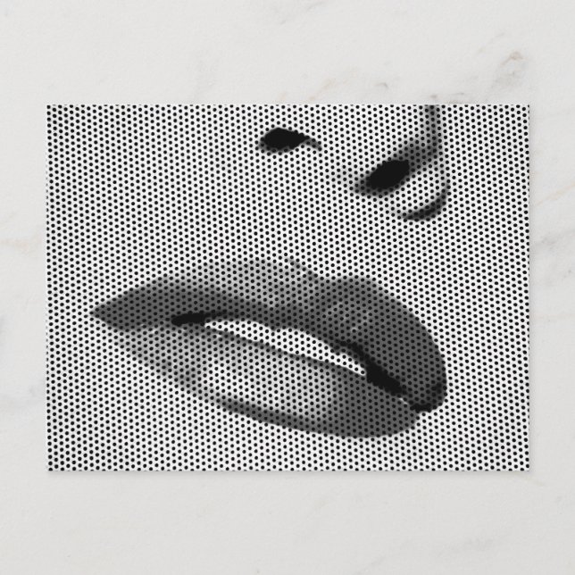 Lips  postcard (Front)