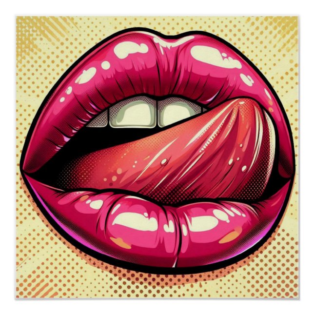 Lips Poster (Front)