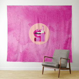 Lips Tapestry