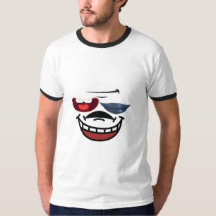 Lips & Teeth Harmony: Unique Emoji  Design T-Shirt