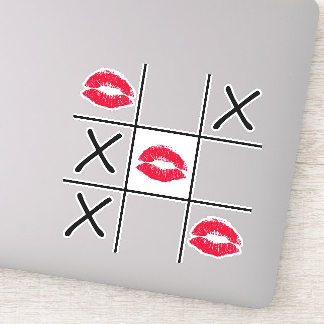 Lips Tic Tac Toe (Detail)