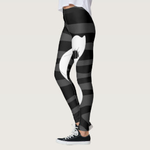 Lips tiger stripes Leggings