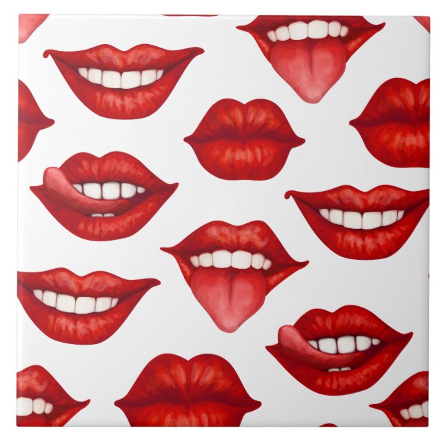 Lips Tile (Front)