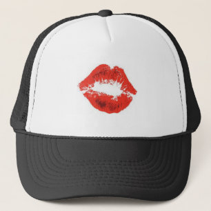 lips trucker hat