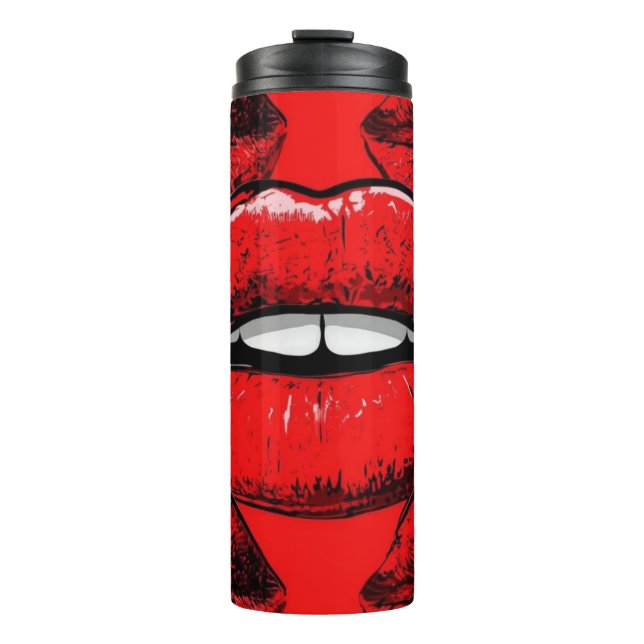 Lips Tumbler – Sip with Attitude (Front)
