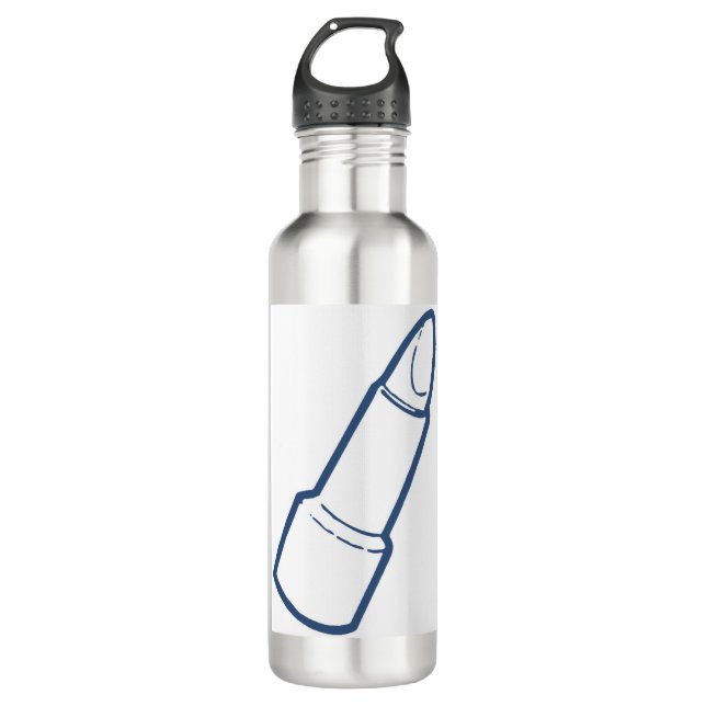 Lipstick 710 Ml Water Bottle (Front)
