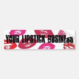 Lipstick Business Lipsense bumper sticker custom