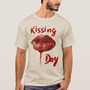 Lipstick Confession Art T-Shirt
