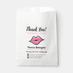 Lipstick Distributor Pink Kiss THANK YOU Sales Bag