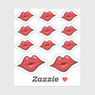 Lipstick Distributor Red Kiss Kissing Lips Planner