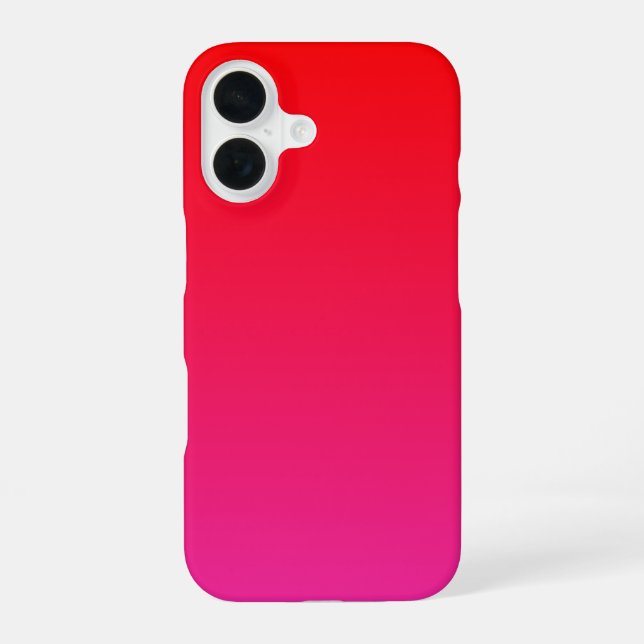 Lipstick Fade iPhone 16 Case (Back)