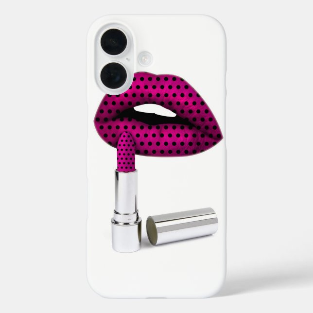 Lipstick, iphone, 16 case 🤳 (Back)