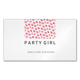 Lipstick Kiss / Salon Magnetic Business Card