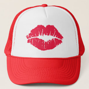 Lipstick Kiss Trucker Hat