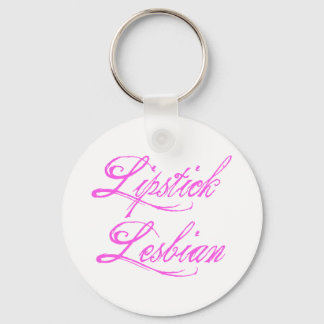 Lipstick Lesbian Key Ring