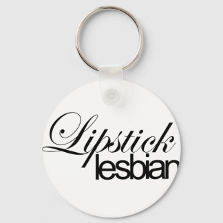 Lipstick Lesbian Key Ring