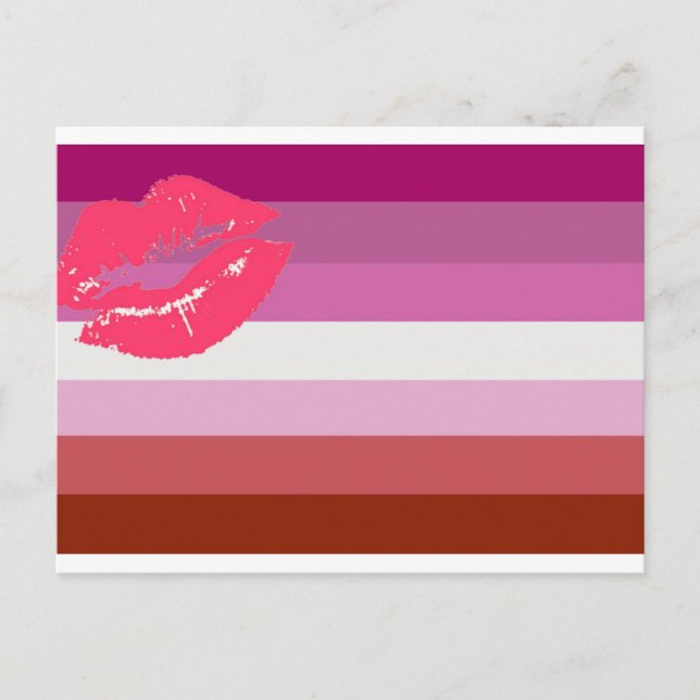 Lipstick_Lesbian Postcard (Front)