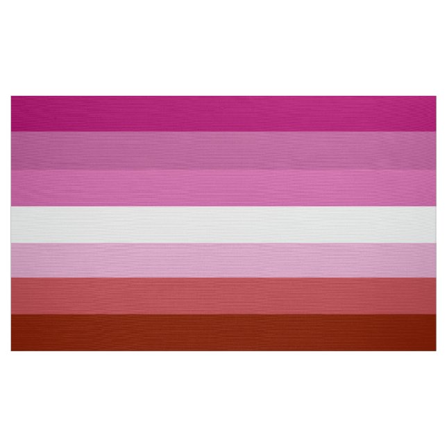 Lipstick Lesbian Pride Colours - Fabric (Yard)