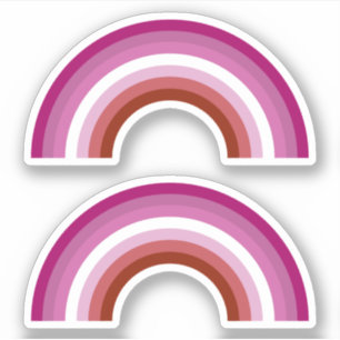 Lipstick lesbian Pride Rainbow