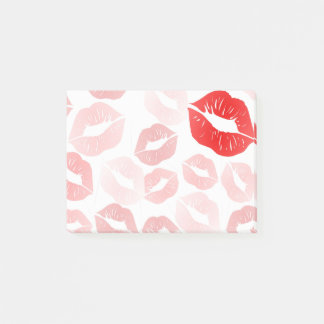 Lipstick Lips Post-it Notes